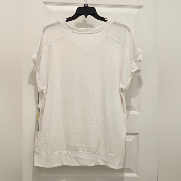 Calvin Klein Performance SS V-Neck Top with Hi-Lo Hem, NWT, Size 2X - Picture 7 of 7